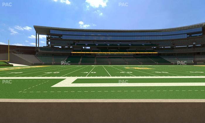 McLane Stadium - Section Baylor Line 7 Seat View