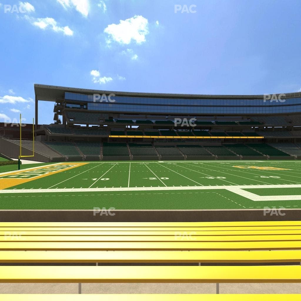 McLane Stadium - Section Baylor Line 8 Seat View