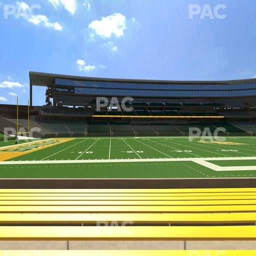 McLane Stadium - Section Baylor Line 8 Seat View