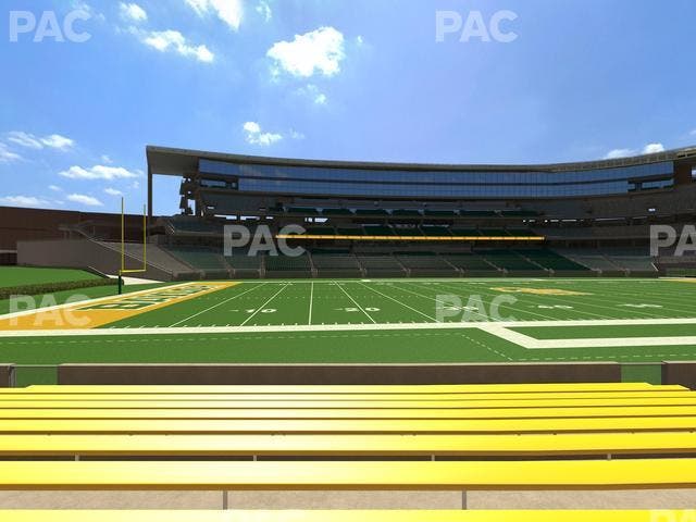 McLane Stadium - Section Baylor Line 8 Seat View