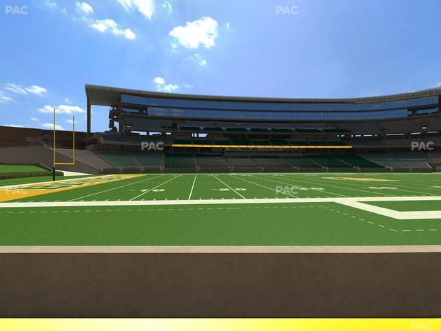 McLane Stadium - Section Baylor Line 8 Seat View