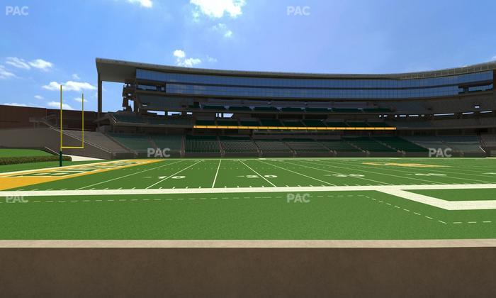 McLane Stadium - Section Baylor Line 8 Seat View