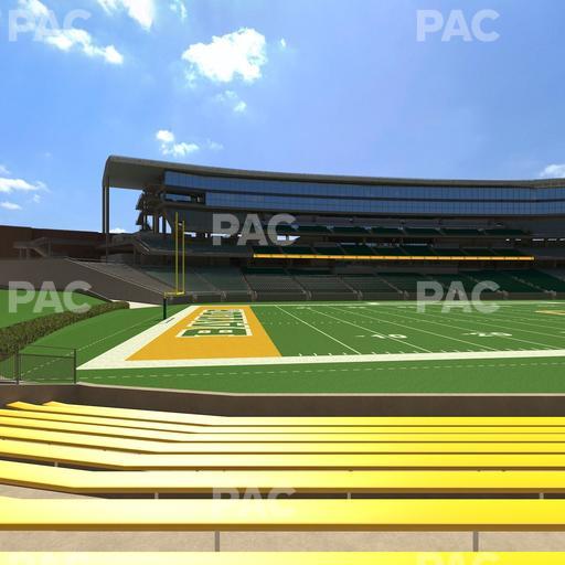 McLane Stadium - Section Baylor Line 9 Seat View