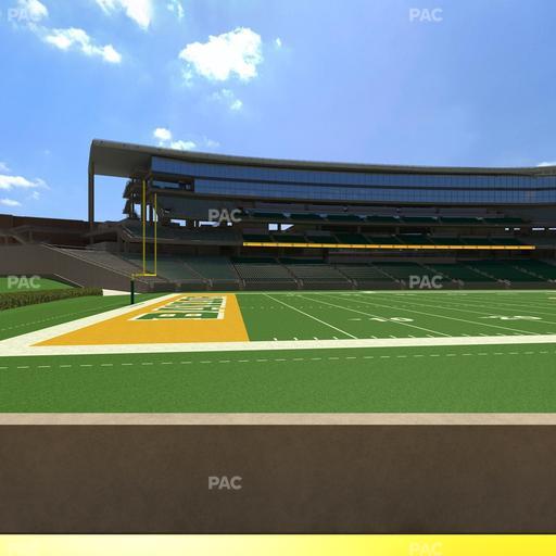 McLane Stadium - Section Baylor Line 9 Seat View