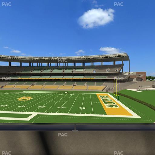 McLane Stadium - Section Bear Club Heights C 1 Seat View