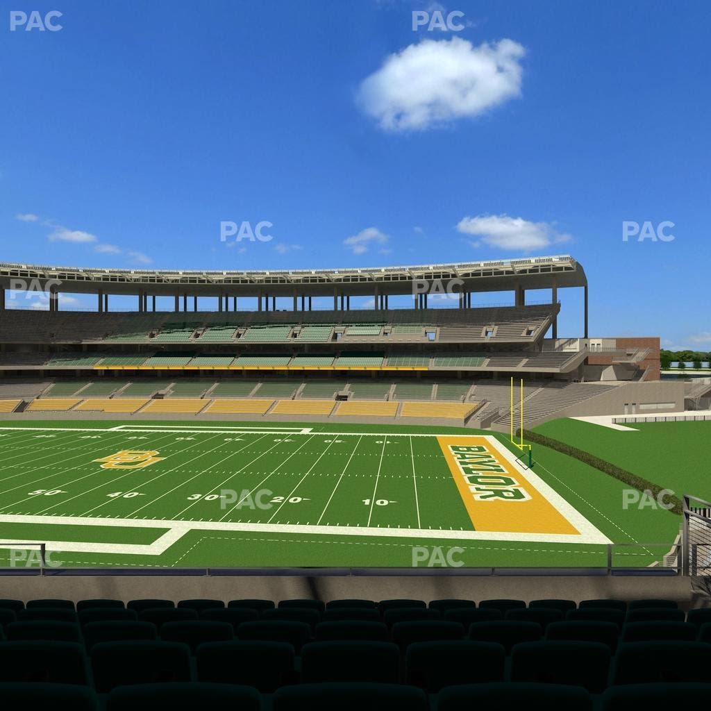 McLane Stadium - Section Bear Club Heights C 1 Seat View