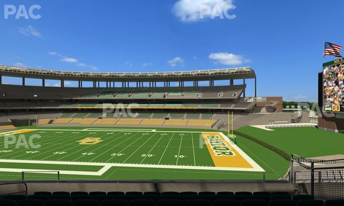 McLane Stadium - Section Bear Club Heights C 1 Seat View