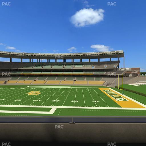 McLane Stadium - Section Bear Club Heights C 2 Seat View
