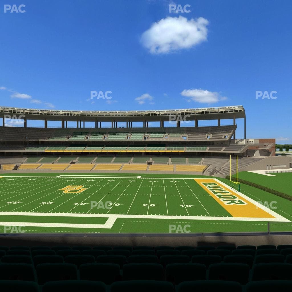 McLane Stadium - Section Bear Club Heights C 2 Seat View