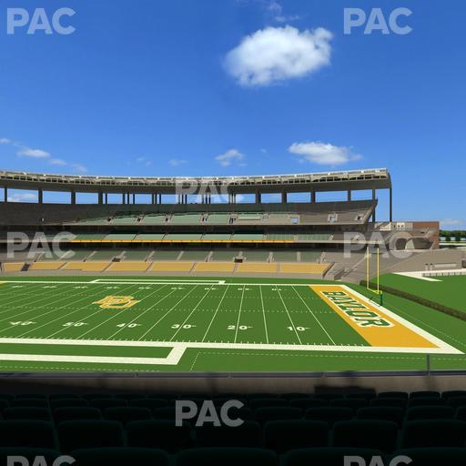 McLane Stadium - Section Bear Club Heights C 2 Seat View