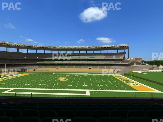 McLane Stadium - Section Bear Club Heights C 3 Seat View