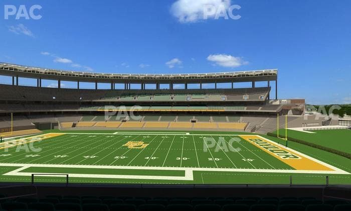 McLane Stadium - Section Bear Club Heights C 3 Seat View