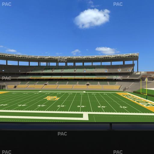 McLane Stadium - Section Bear Club Heights C 3 Seat View