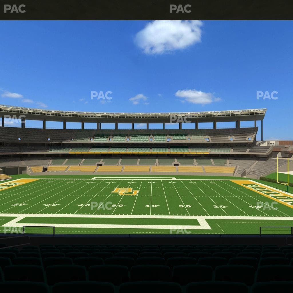 McLane Stadium - Section Bear Club Heights C 4 Seat View