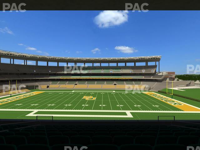 McLane Stadium - Section Bear Club Heights C 4 Seat View