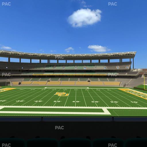 McLane Stadium - Section Bear Club Heights C 4 Seat View
