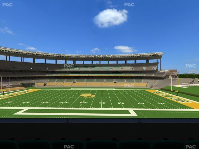 McLane Stadium - Section Bear Club Heights C 4 Seat View