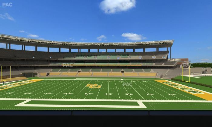 McLane Stadium - Section Bear Club Heights C 4 Seat View