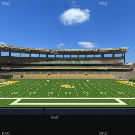 McLane Stadium - Section Bear Club Heights C 5 Seat View