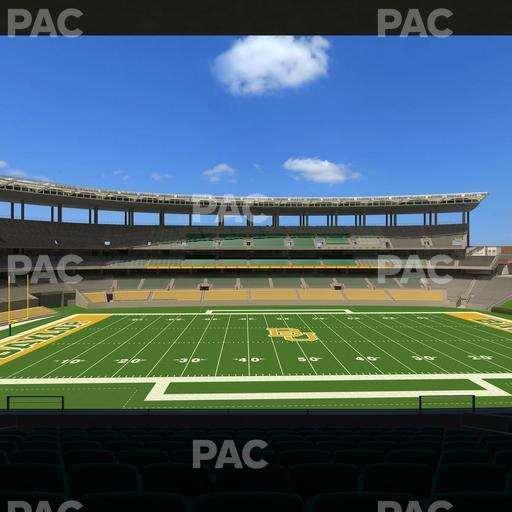 McLane Stadium - Section Bear Club Heights C 6 Seat View