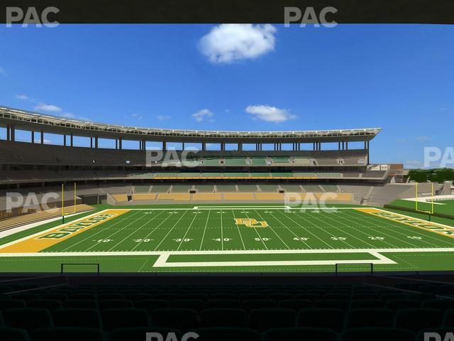 McLane Stadium - Section Bear Club Heights C 6 Seat View