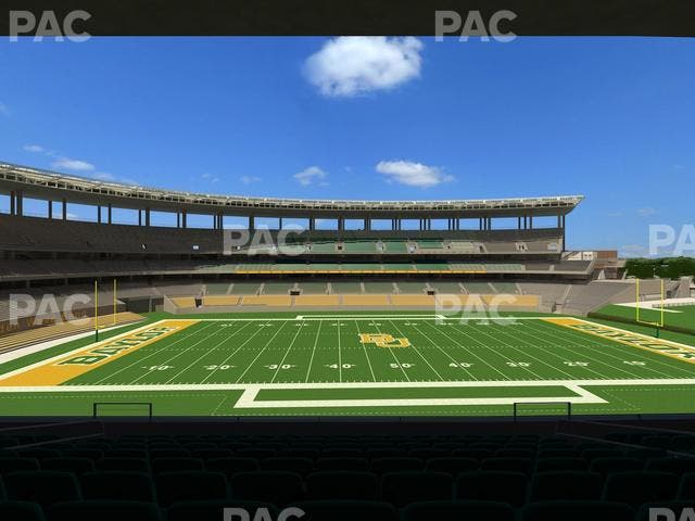 McLane Stadium - Section Bear Club Heights C 6 Seat View