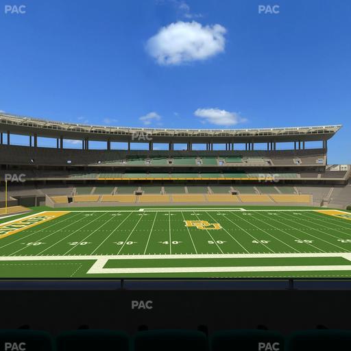 McLane Stadium - Section Bear Club Heights C 6 Seat View