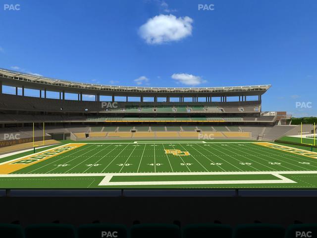 McLane Stadium - Section Bear Club Heights C 6 Seat View
