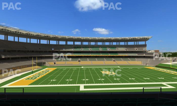 McLane Stadium - Section Bear Club Heights C 7 Seat View