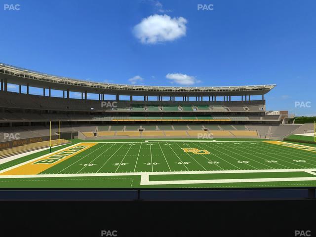 McLane Stadium - Section Bear Club Heights C 7 Seat View