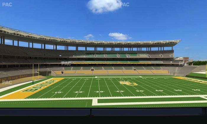 McLane Stadium - Section Bear Club Heights C 7 Seat View