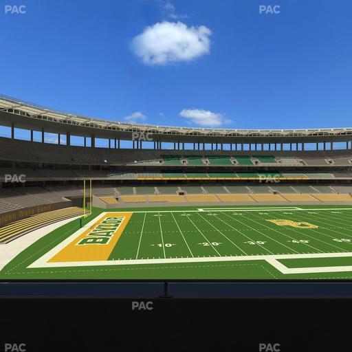 McLane Stadium - Section Bear Club Heights C 9 Seat View