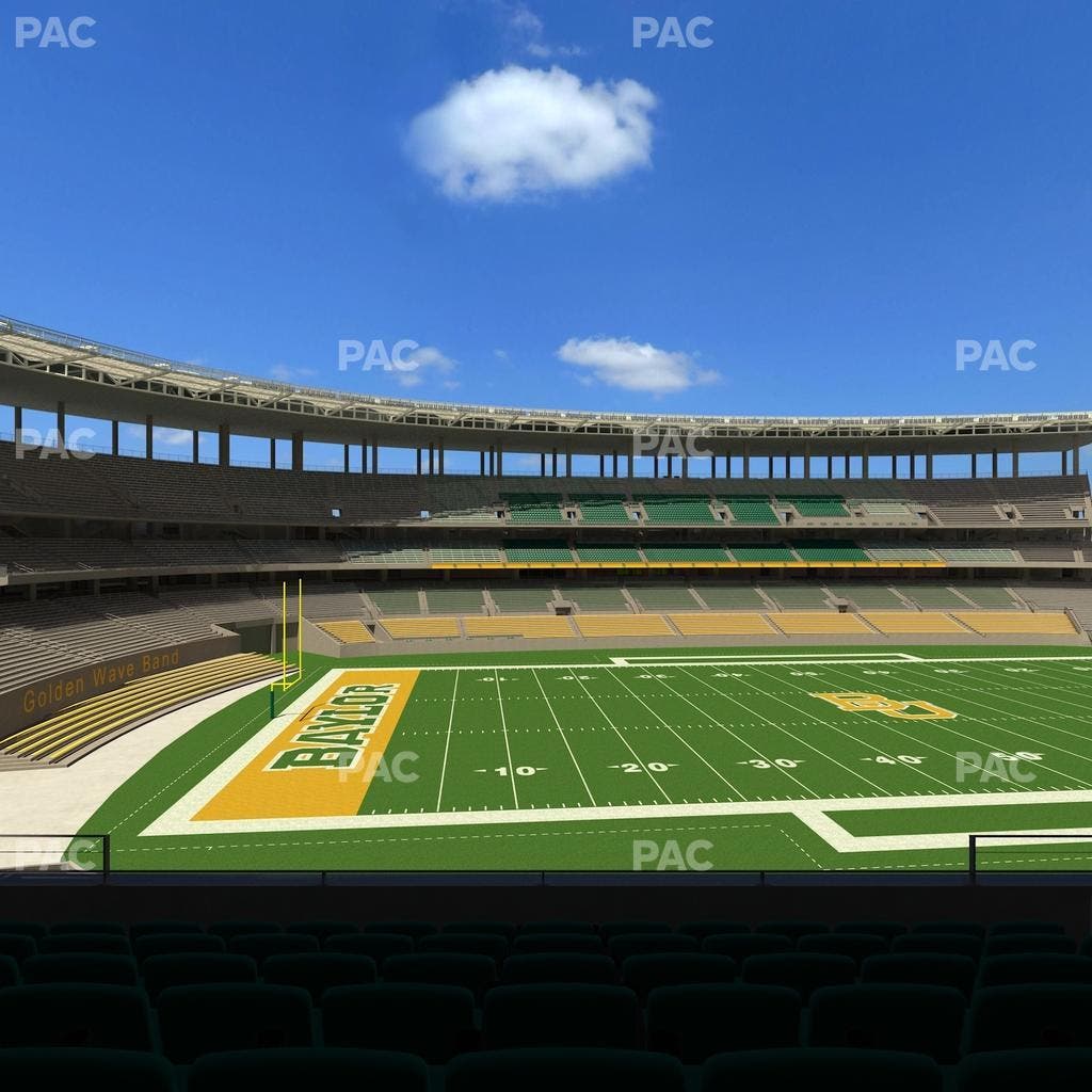 McLane Stadium - Section Bear Club Heights C 9 Seat View