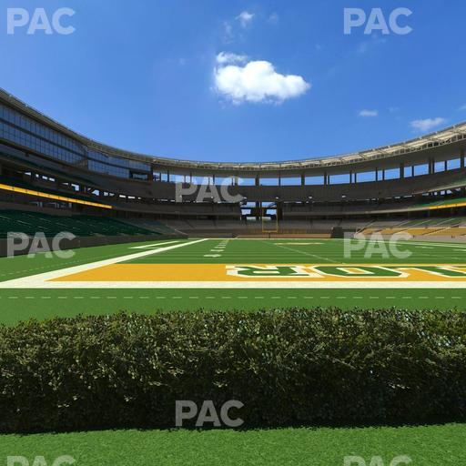 McLane Stadium - Section Ga Berm Seat View