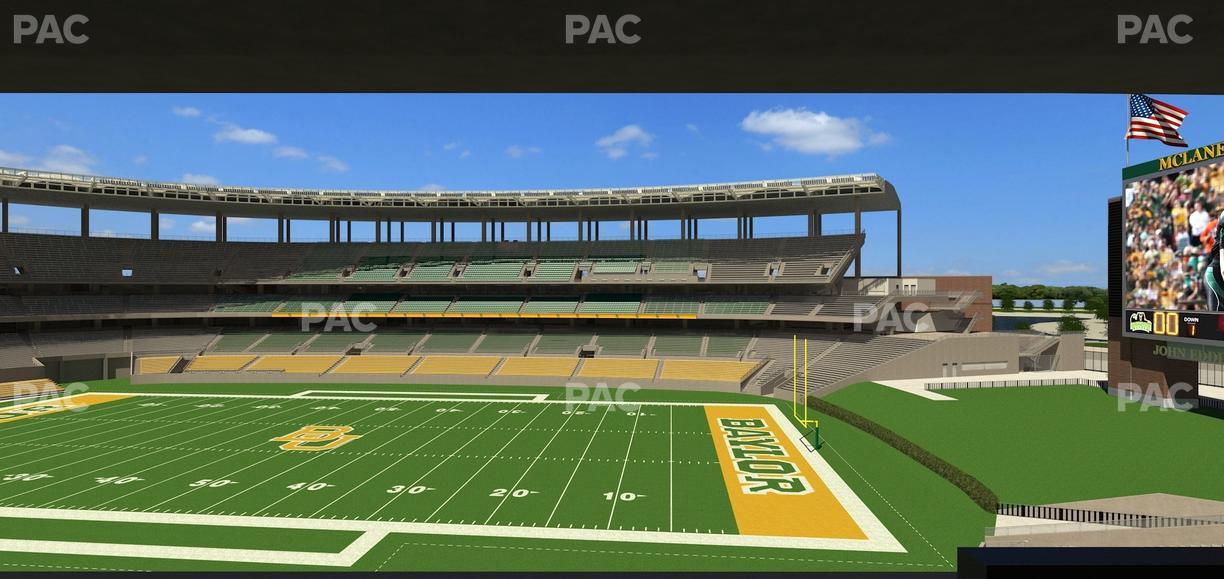 McLane Stadium - Section Loge Box 201 Seat View