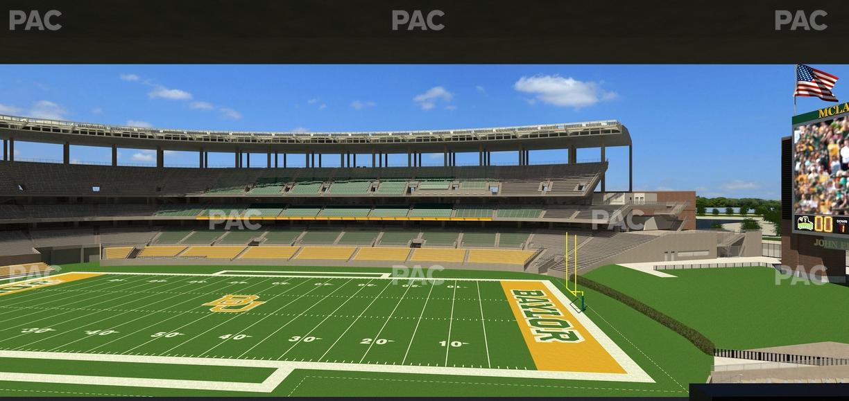 McLane Stadium - Section Loge Box 202 Seat View