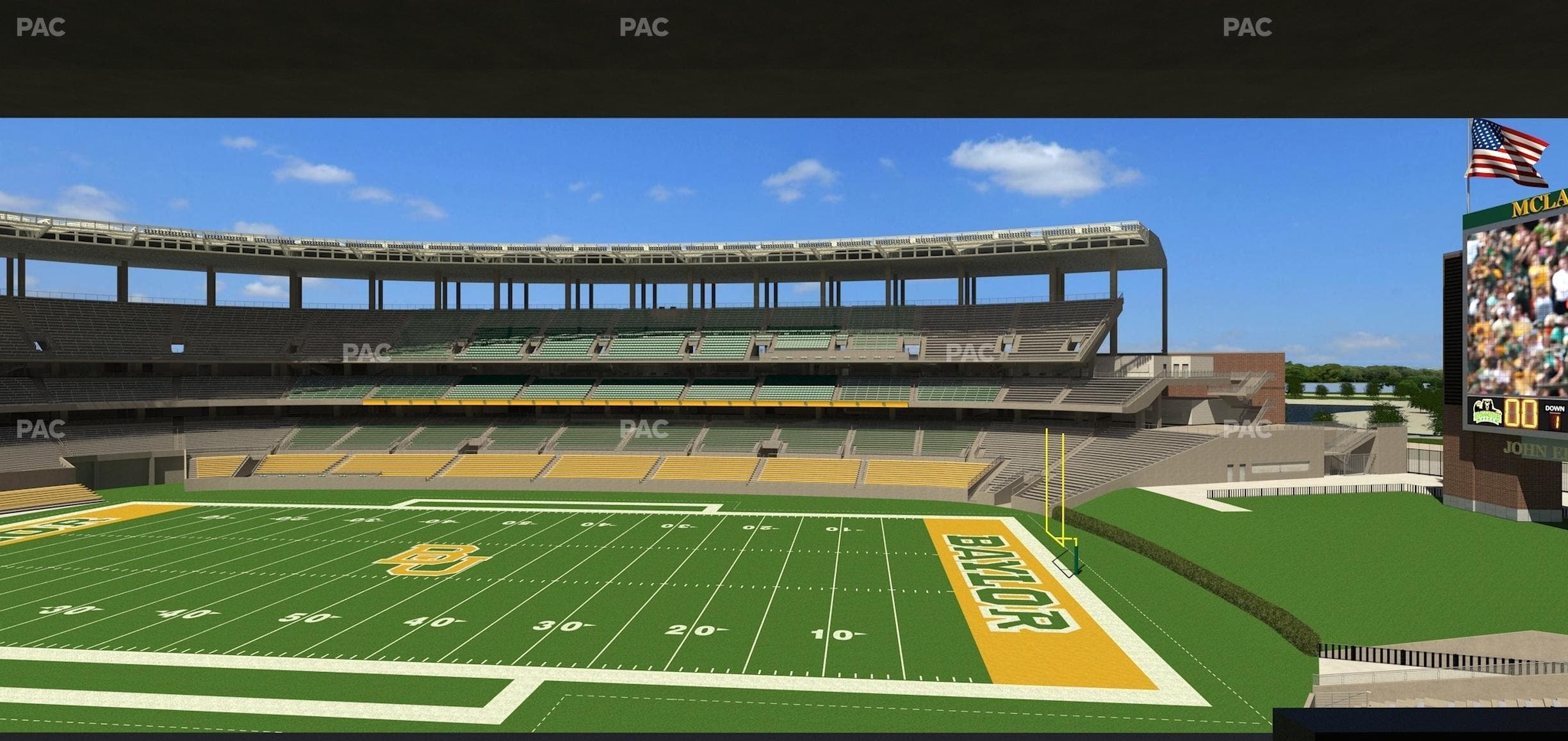 McLane Stadium - Section Loge Box 202 Seat View