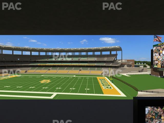 McLane Stadium - Section Loge Box 202 Seat View