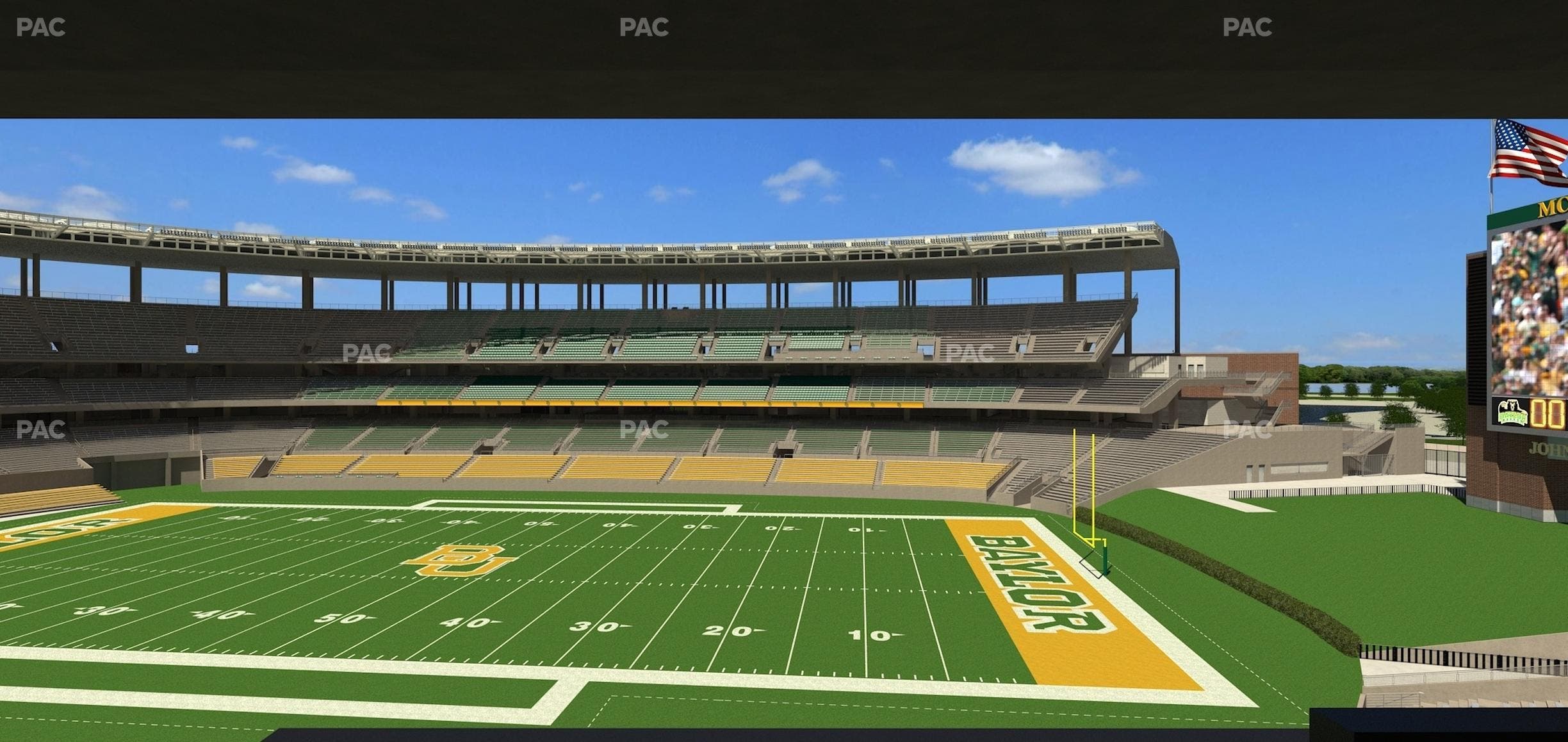 McLane Stadium - Section Loge Box 203 Seat View