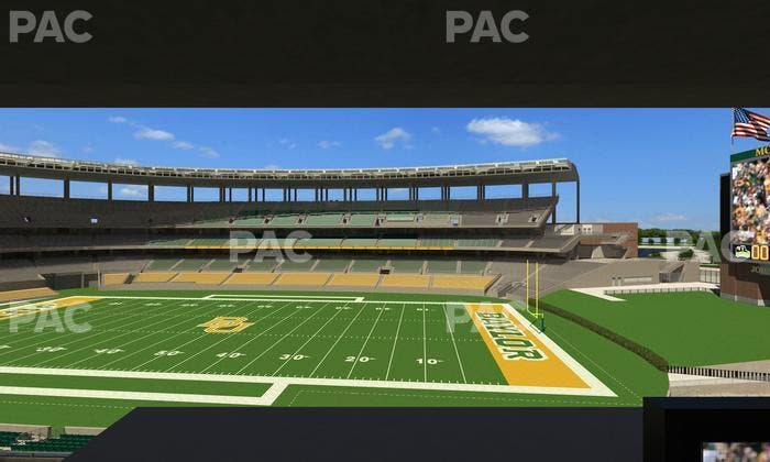 McLane Stadium - Section Loge Box 203 Seat View