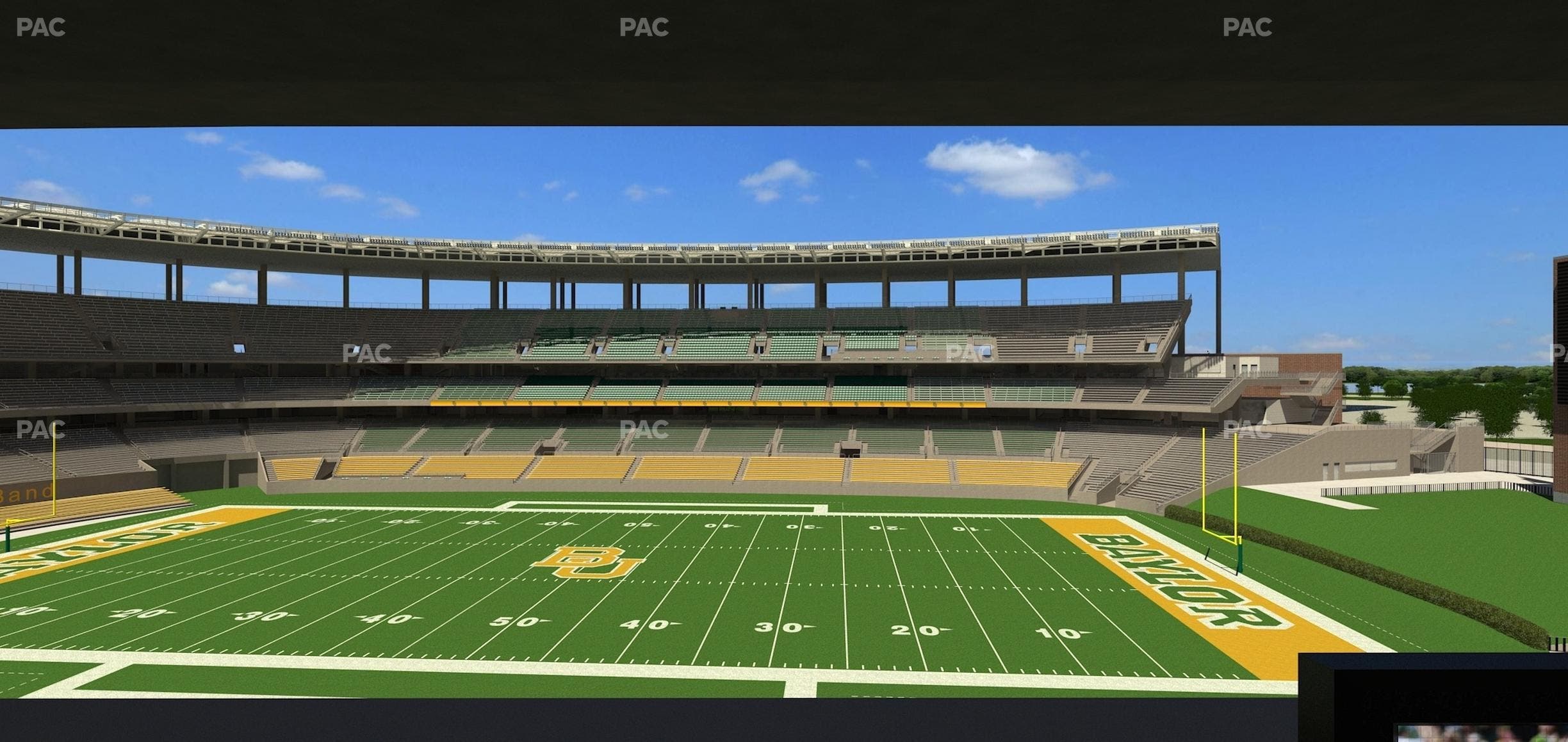 McLane Stadium - Section Loge Box 204 Seat View