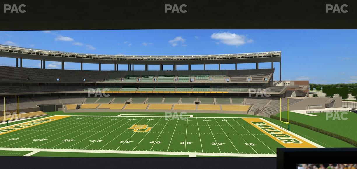 McLane Stadium - Section Loge Box 205 Seat View