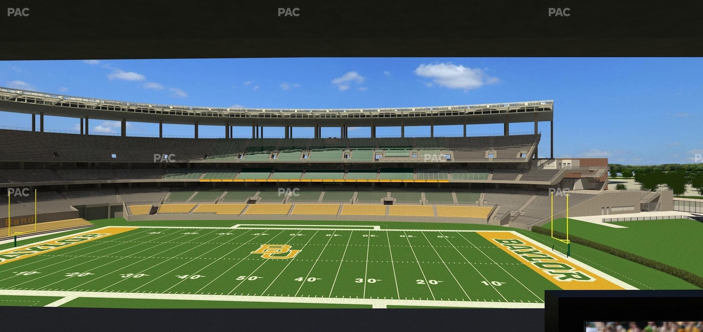 McLane Stadium - Section Loge Box 205 Seat View
