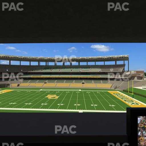 McLane Stadium - Section Loge Box 205 Seat View