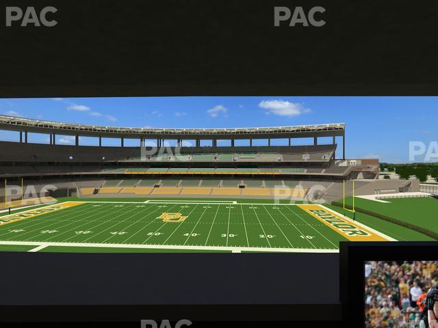 McLane Stadium - Section Loge Box 205 Seat View