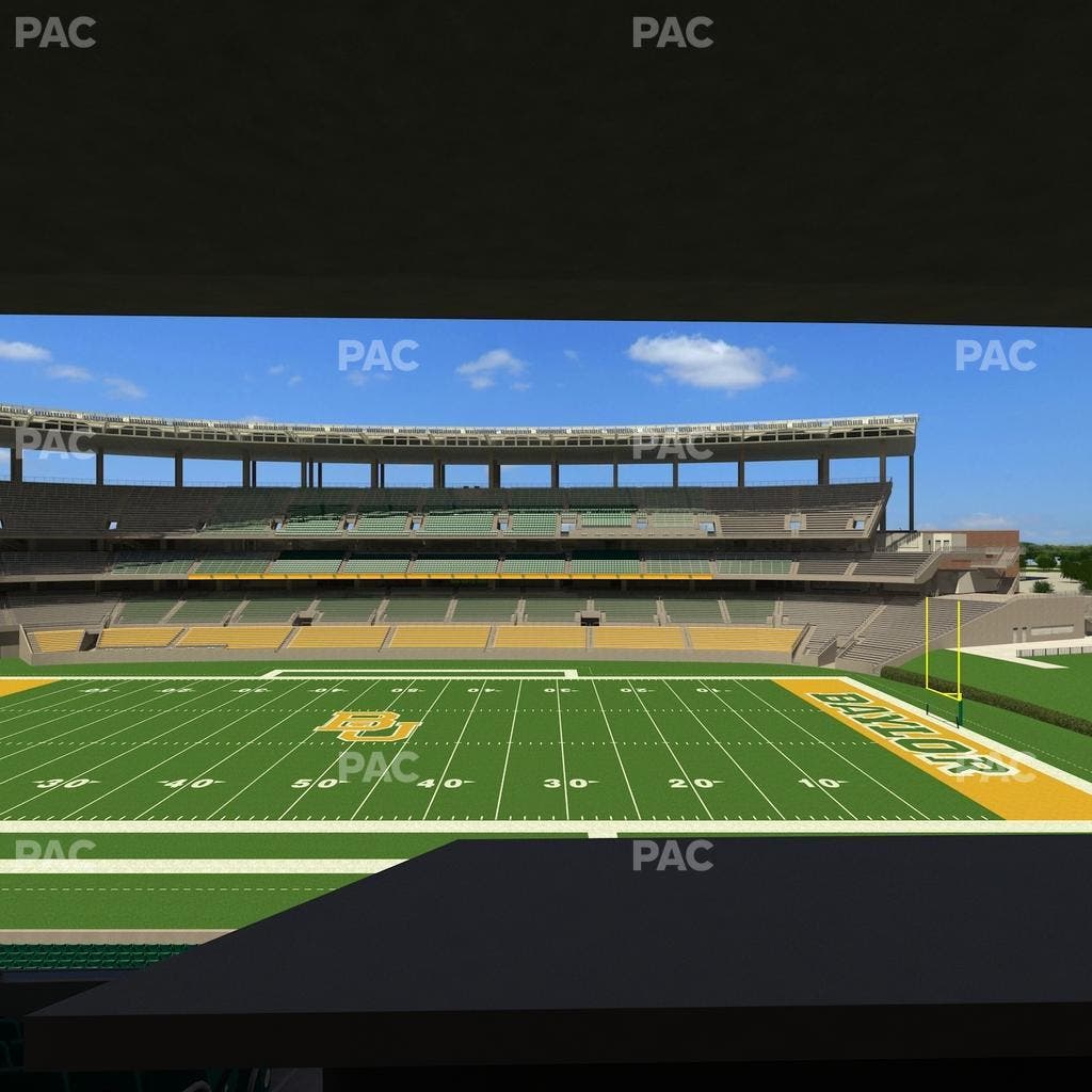 McLane Stadium - Section Loge Box 206 Seat View