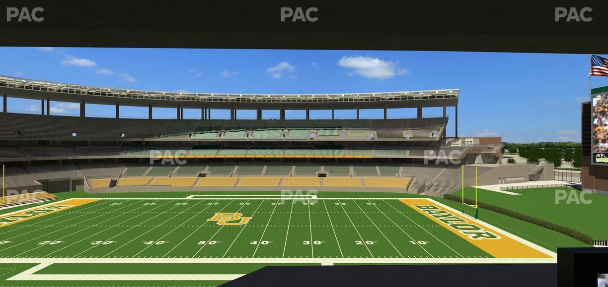 McLane Stadium - Section Loge Box 206 Seat View