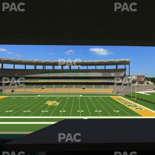 McLane Stadium - Section Loge Box 206 Seat View
