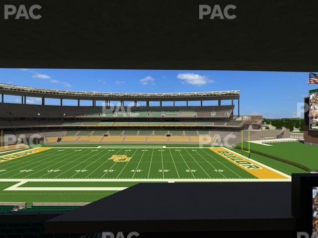 McLane Stadium - Section Loge Box 206 Seat View
