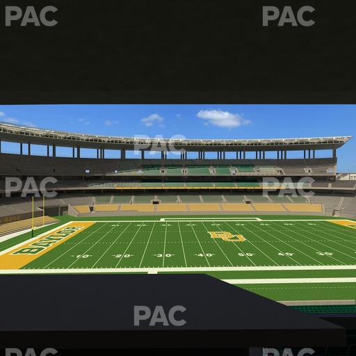McLane Stadium - Section Loge Box 207 Seat View